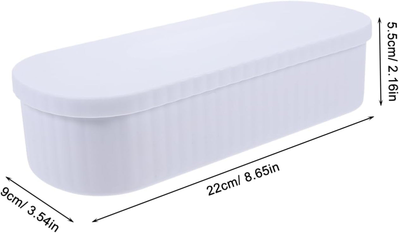 Makeup Brush Cleaning Storage Women'S Makeup Brush Cleaner Box Drying Holder Compact Cleaning Box for Cosmetics