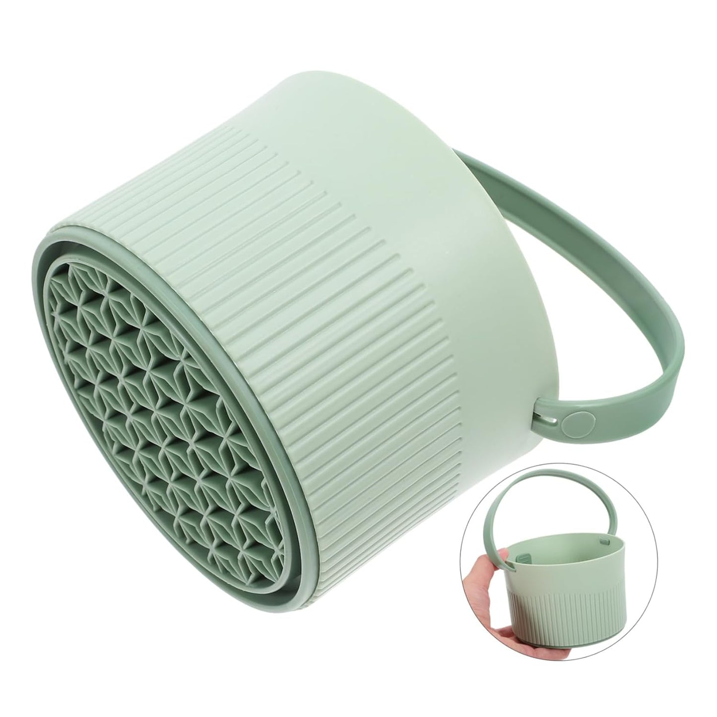 Portable Makeup Brush Pp Cleaning Bowl for Efficient Makeup Brush Maintenance